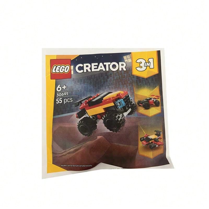 Đồ chơi xây dựng xe địa hình mini mui trần khổng lồ Lego City Series 30691 Túi đựng đồ chơi Quà tặng ngày lễ cho trẻ em - Nhiều màu - Xem 1