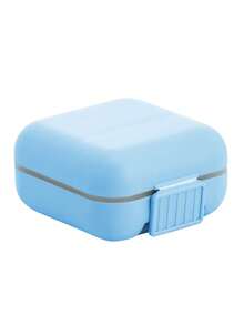 1 pieza Pastillero de viaje extra grande, organizador de píldoras 2 veces al día semanal, AM PM, caja de píldoras 1 día, 2 veces al día, organizador de medicamentos diario de gran tamaño para vitaminas, gran contenedor de píldoras, dispensador de medicamentos (Arcoíris) - Perfecto para organizar la medicación mientras se viaja. El anciano lleva la caja de medicamentos consigo. Caja de embalaje de píldoras de viaje, esenciales de viaje, accesorios de viaje, vacaciones, verano, regreso a la escuela - Multicolor - Ver 10