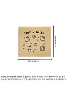 Sanrio 5/10 pezzi di borsette di stoccaggio in pelle di mucca a tema Hello Kitty, borsette per bracciali, borse carino da cartone animato, buste regalo, buste a bolle autoadesive, buste per imballaggio e stoccaggio