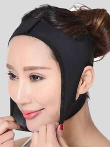 V-Shaped Mask Strap-Facial Bandage, Suitable For Home/Sleep/Exercise/Yoga Multi-Occasion Use. They Are Made Of Skin-Friendly Material, Light And Breathable.