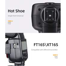 Godox TT600 Wireless X System Universal Camera Flash Speedlite Compatible With Canon, Nikon, Olympus DSLR Cameras - Black - View 8