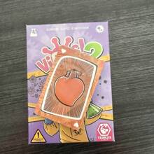 1pc Card Game - Spanish, English, And French Family Party Board Game For Halloween, Christmas Gift, Interactive Tabletop Game School Supplies, Back To School