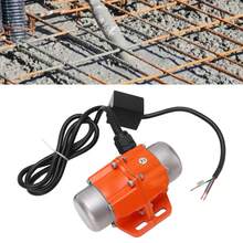 Motor de vibración micro de 110 V y 3600 RPM, monofásico, de aleación de aluminio, resistente al agua IP66. - Naranja - Ver 3