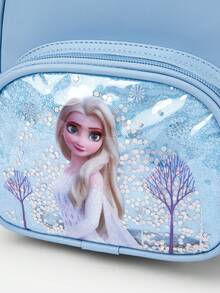 Balabala 迪士尼艾莎女孩背包，空间宽敞，适合小女孩