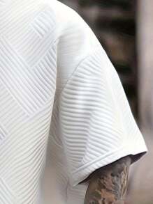 Camiseta Casual de Manga Curta com Gola Redonda para Esportes ao Ar Livre Masculinos, Nova Chegada na Primavera/Verão