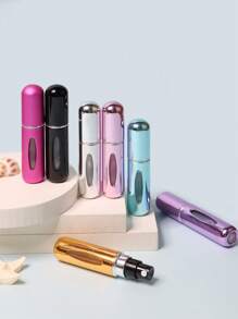 6Pcs Travel Perfume Bottle Refillable Portable Mini Atomizer Spray Refill Bottle Women Pocket Dispenser Cologne Sprayer 5ml