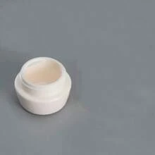 2 PEÇAS Embalagem de Amostra de Cosméticos em Frasco de Plástico PP de 5g, Creme Facial de Cogumelo