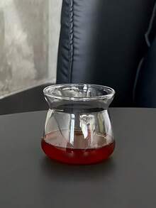 1pc日式INS风玻璃咖啡壶小众创意咖啡杯极简手动滴滤咖啡分享壶 - 透明 - 查看 12