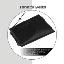 Hängesessel Schutzhülle wasserdicht 210D Oxford Abdeckung für Hängekorb Ø115 x 190H cm, strapazierfähig und wetterfest