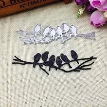 1pc Metal Cutting Die Bird Habitat DIY Scrapbook Paper Craft Knife Die Blade Punching Template Mold - Silver - View 10