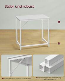 Home Office Desks - Ahornweiß + Wolkenweiß - Xem 8