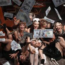 300/600 Artikel Geld für Filme, Videos, Geburtstagsfeiern, Valentinstag, Neujahr, Hochzeiten und Feiertags-Artikel (Hinweis: Nur für Requisiten)