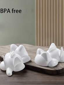 1 件饭团模具迷人猫形饭团制作器，喵呜模具，可爱动物米饭成型器，适用于寿司和海苔卷，可容纳 200 克米饭，家庭厨房和野餐 DIY，便当配件，装饰工具，有趣的午餐盒 - 彩色 - 查看 4