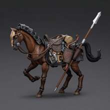1/18 Action Figures Dark Source JiangHu Northern Hanland Empire Armored Horse - Brown - View 5