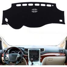 For Alphard For Vellfire 2008 2009 2010 2011-2017 Dashmat Dashboard Cover Mat Pad Sun Visor Dash Board Carpet Car Accessories