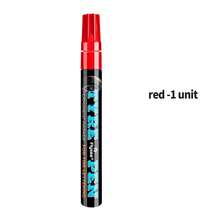 1pc Tire Pen, Tire Letter Shaped Pen, Waterproof, Fade-Resistant Graffiti Pen For Tire Decoration, Auto Paint Touch Up, Engine Screw Marking School Supplies, Back To School - Tire Paint Pen - View 23