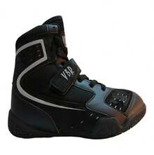 TENIS VIBRA STREET SX FIGHT BOX COLOR NEGRO/BLANCO  Liso    Deportivo    Fibra Sintética    Cordón    Gym y Fitness    Todo el Año - Negro - Ver 1