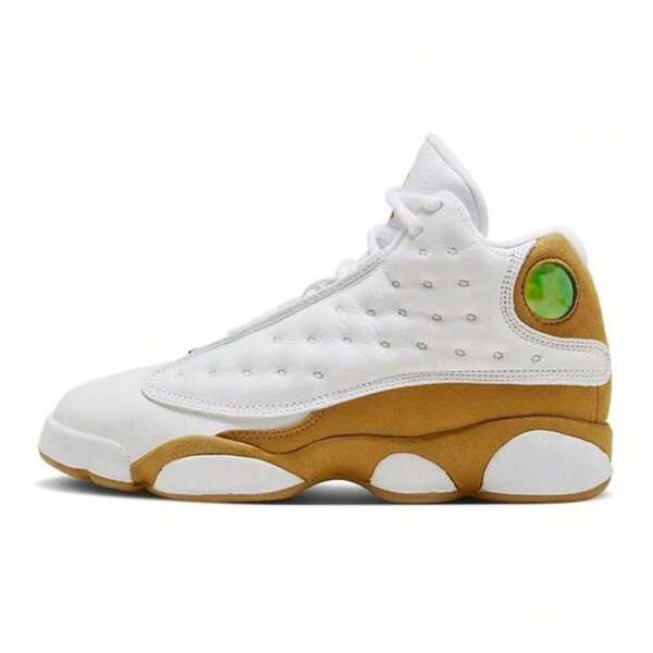 Big Kid's Jordan 13 Retro White/Wheat (DJ3003 171)