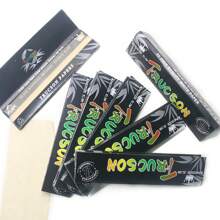 Papel de cigarro preto sem cartões, papel em rolo natural não branqueado, ponta de filtro, ponta de filtro de papel em rolo portátil, ponta de filtro pré-enrolada, presente de aniversário, presente de festa