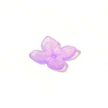 50pcs Colorful Acrylic Small Flower Bead DIY Bracelet, Keychain, Handmade Jewelry Supplies, Festival Gifts