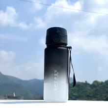 PC 500ml/1000ml Plastic Graduated Water Bottle - Outdoor Sports Water Bottle - Pure Drinking Water Bottle - Leak-Proof, Easy To Carry - Suitable For Fitness Gyms And Outdoor Hiking Trips