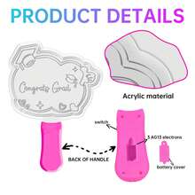 Personalized Party Led Neon Lights, Customized Support Lights, Concert Lights, Carnival Party Supplies, Music Festival, School Festival, Proposal Scene. - Style 1 - View 8