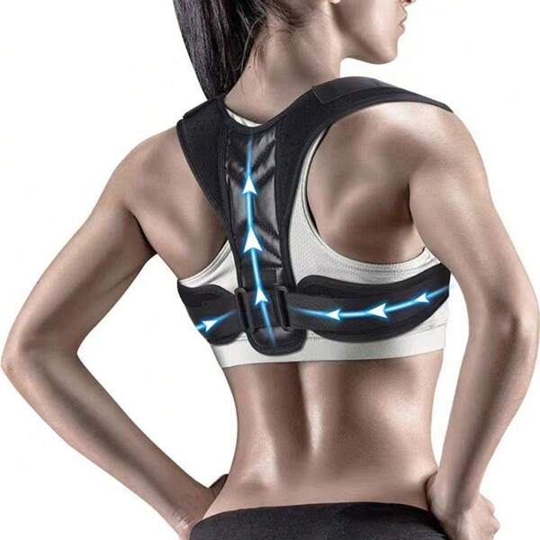 Back Support Posture Correctors Suitable For Men In Autumn And Winter, Shoulder Straighteners, Adjustable Full Back Support, Upper And Lower Back Relief - Scoliosis, Hunchback, Hump, Thoracic Spine, Spinal Correctors Exercise Waist Belt Suitable For Workout Home Sports And Walk