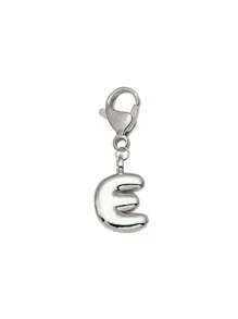 Lindas letras prateadas de bolha, lindo colar com pingente de bolsa - Pingente da sorte, lindas iniciais estilo hip-hop, letras de A a Z, pingente de bolsa e mochila de liga brilhante - Presente perfeito para aniversários e ocasiões especiais, chaveiro, bolsa, mochila, pingente, carro, presentes para mulheres e meninas, carteiras e acessórios para bolsas, presentes para o Dia dos Namorados, presentes para o Dia dos Professores, presentes para o Dia das Mães.