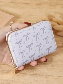 Love Pattern Versatile Coin Wallet Multi-Card Card Organizer For Storage Cards Lightweight Minimalist Fashion Modern For Anniversary For Christmas On Valentine's Day For Birthday Gift For Couple For For Girls For Lady For Female Bag School Supplies For School Dorm Room & Back To School Card Holder Card Holder Wallet Business Card Holder Credit Card Holder Card Holder Women For Women Wallet Mini Wallet Purse Wallet Card Wallet - Pink - View 18