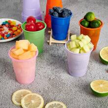 3 Oz Plastic Party Cups, Disposable Bathroom Cups In Assorted Colors Can Be Used Tasting Party Shot - 7 Oz - View 5