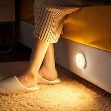 قطعة واحدة/قطعتان ضوء ليلي بتحسس حركة بإضاءة LED قابل للشحن بمنفذ يو اس بي، مصباح استشعار ذكي لغرفة الأطفال والحمام، إضاءة خزانة قابلة للتعتيم، ثابت مغناطيسي للتثبيت على المرحاض، هدية ممتعة وباردة للمراهقين والبنات والأولاد