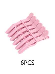Hot Pink Alligator Hair Clips Set -Sectioning Clips For Professional Hair Styling And Salon Use.Ondder Alligator Hair Clips, 4.5 Inch Clips For Hair Sectioning, Hair Styling Accessories For Women Men , Multicolor.Alligator Hair Clips - Salon Pro Sectioning And Cutting Clips For Hairstyling.