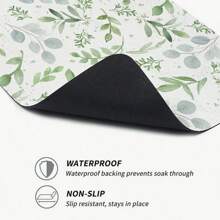 Nueva Cubierta antipolvo para lavadora, Almohadilla de lavado automática, Alfombra antipolvo absorbente de agua para gabinete de noche