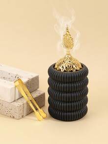 1 Stück/2 Stücke Nordischer, kreativer Räucherstäbchenhalter, geometrischer zylindrischer, langstieliger Räucherstäbchenhalter, Gewürzklammer, Wohnzimmer Heimdekoration, Feiertags Räucherstäbchenhalter