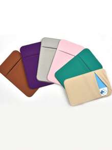 1 pieza Soporte universal de tarjetas para teléfono con pegatina, aplicable a varios modelos de teléfonos para almacenar tarjetas como tarjetas de autobús, tarjetas bancarias, tarjetas de identificación o monedas para evitar la pérdida de tarjetas