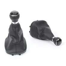 5/6 Speed Gaiter Boot Cover Gear Shift Knob For VW Touran Caddy MK2 2003 2004 2005 2006 2007 2008 2009 2011 2012 2013 2014 2015