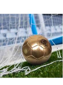 2、3、4、5号金色室内/室外训练、比赛和休闲足球 - 金色 - 查看 7