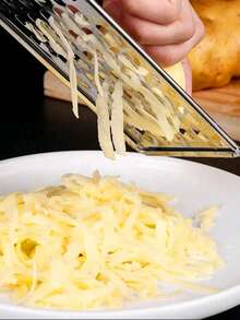 1件/2件不锈钢多功能切片机、萝卜切片机、土豆切片机、蔬菜切片机、刮刀、柠檬切片机、奶酪磨碎机、奶酪切片机、多功能不锈钢蒜切片机、姜切碎机、奶酪切片机、手动姜切片机 - 銀色 - 查看 9