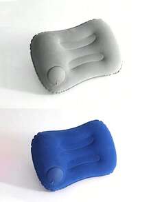 便携式织物气枕轻便床枕充气折叠充气枕旅行枕露营书桌休息背包徒步旅行 - 彩色 - 查看 21