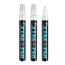 1pc Tire Pen, Tire Letter Shaped Pen, Waterproof, Fade-Resistant Graffiti Pen For Tire Decoration, Auto Paint Touch Up, Engine Screw Marking School Supplies, Back To School - Tire Paint Pen - View 16