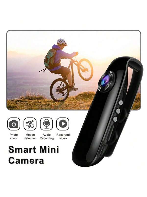 Mini Body Camera 1080P , Action Camera POV Cam Wearable Camcorder With Magnetic Pocket Portable DV For Sport,Cycling, Pets,Walking, Travaling With Audio And Video Recorder