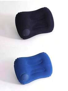 便携式织物气枕轻便床枕充气折叠充气枕旅行枕露营书桌休息背包徒步旅行 - 彩色 - 查看 23