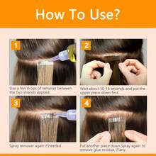 4 液体盎司（118 毫升）假发胶带去除液，适用于蕾丝假发/发片/接发胶带 - 118毫升 - 查看 6