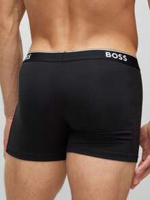 Hugo Boss Quần lót Boxer Power Boxer thường ngày dành cho nam BOSS 3 gói - màu đen - Xem 4