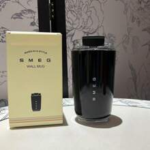 SMEG Portable Outdoor Coffee Cup With Stainless Steel Insulated Cup And Ins Style High Aesthetic Value Simple Design Back To School