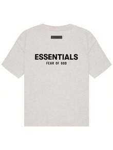 Essentials Tee 'Light Oatmeal'