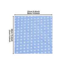 7pcs Cotton Fabric DIY Patchwork Materials, Scrap Fabric Pack, Suitable For DIY Patchwork, Quilting, Patchwork Pillow And More - Dark Blue - View 3