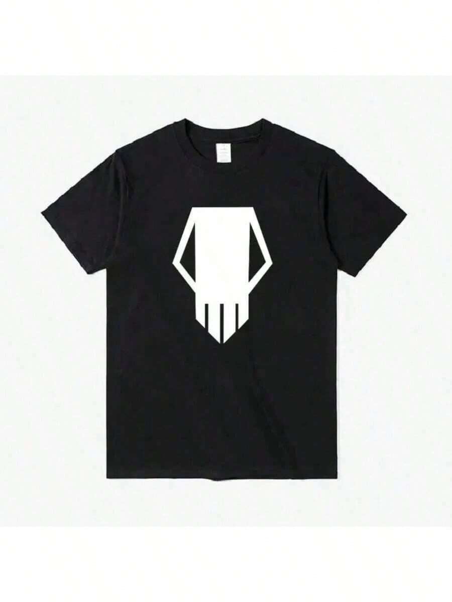 Summer My Hero Academias Bakugo Katsuki Printed Fashion T-Shirt Womens Fashion High Quality Loose T-Shirt Casual Modern Genderless Tops,Cotton Graphic T-Ghirt,Streetwear Oversized Top - màu đen - Xem 1