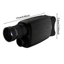 1PC 1080P Infrared Night Vision Monocular With 16X Magnification, 2-Inch Screen, Infrared Sensor, Handheld Design, USB Rechargeable, For Outdoor Adventure/Hunting/Camping/Farm/Wildlife