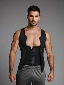 1 件男士运动腰带，黑色，适合篮球、硬拉、深蹲、跑步、塑身